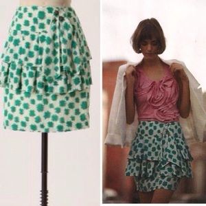 Anthropologie Airplane Skirt